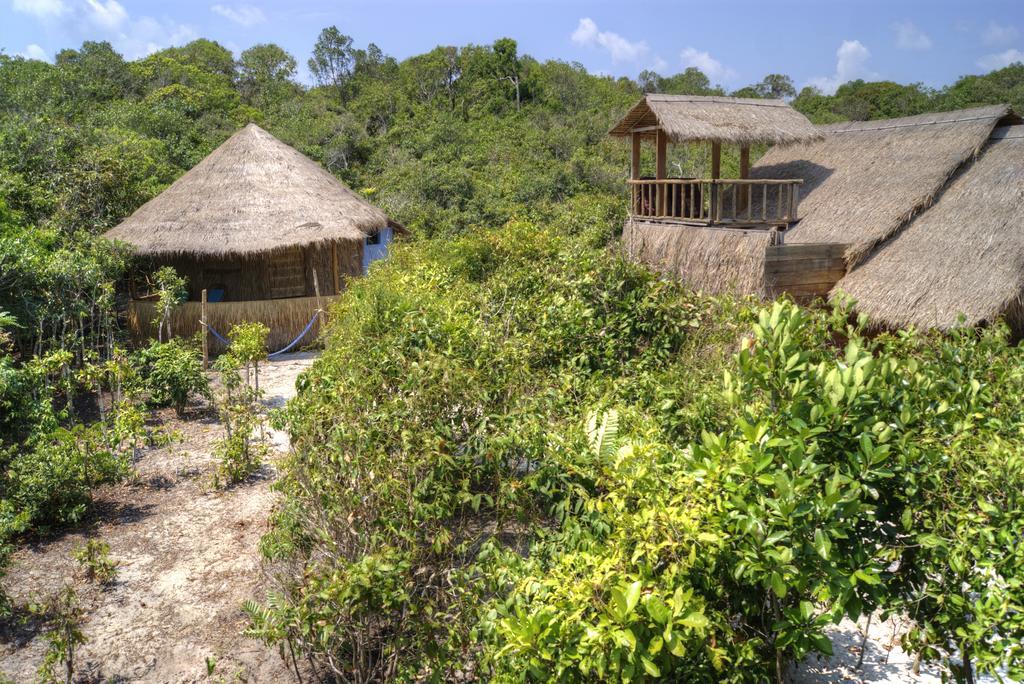 Green Blue Beach Hostel Koh Rong Samlon Eksteriør billede