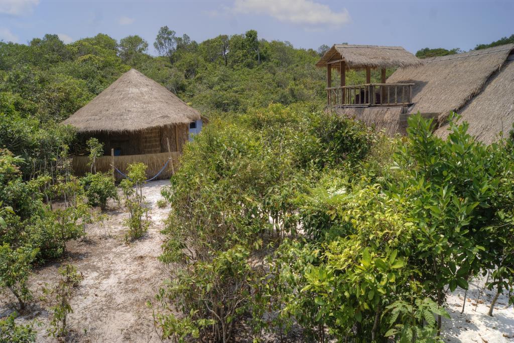 Green Blue Beach Hostel Koh Rong Samlon Eksteriør billede