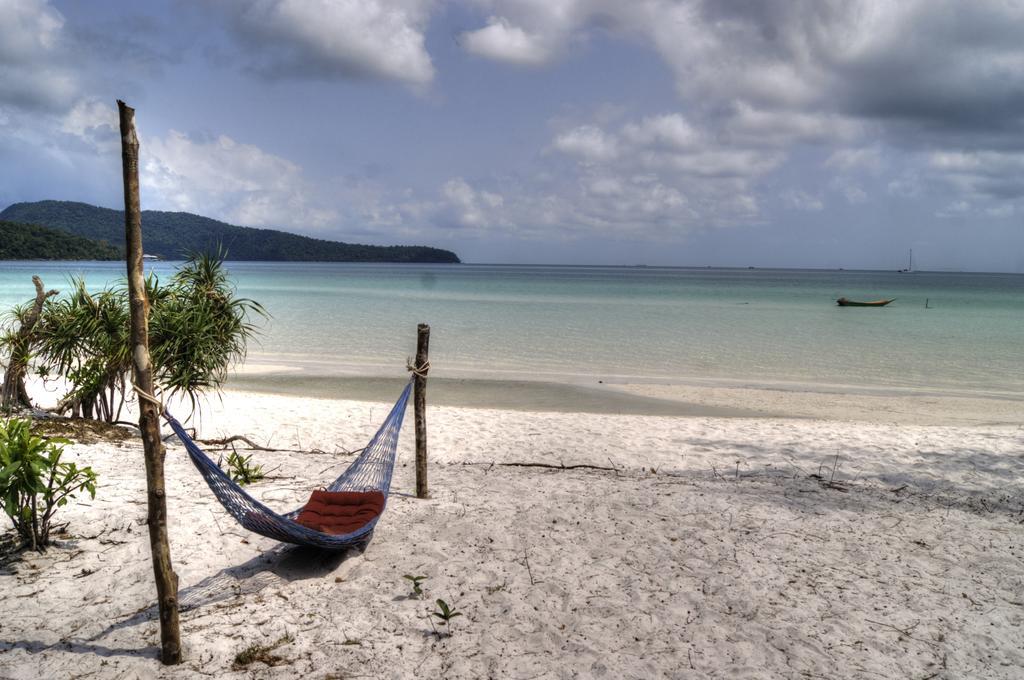 Green Blue Beach Hostel Koh Rong Samlon Eksteriør billede